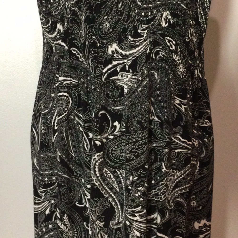 Croft & Barrow Black & White Dress - Picture 8 of 11